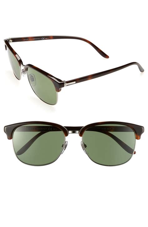 gucci 54mm clubmaster sunglasses|Gucci ray ban sunglass.